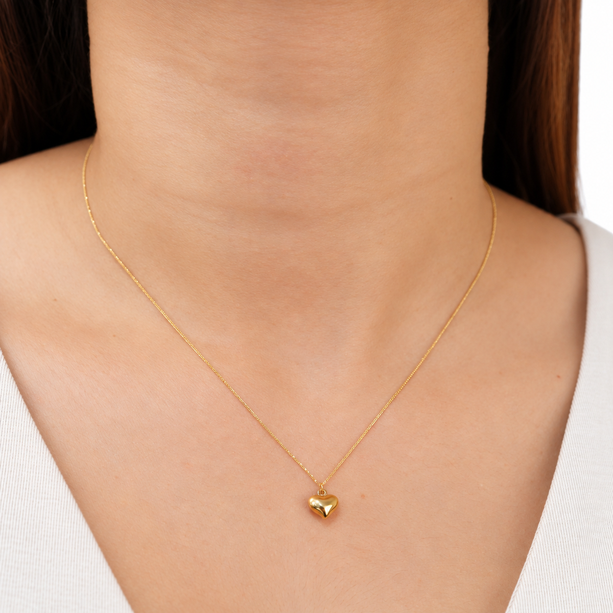 Mini Heart Braid Chain