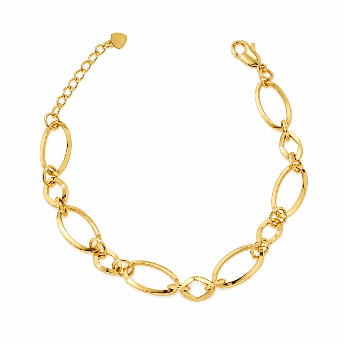 Abstract Rhombus Oval Bracelet