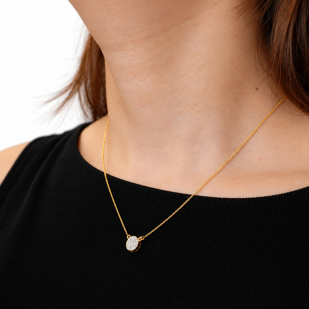 Mini Circle Necklace