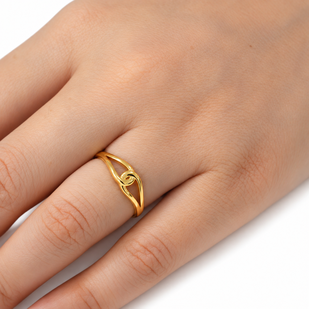 Interlock Ring | 9k | Size 13