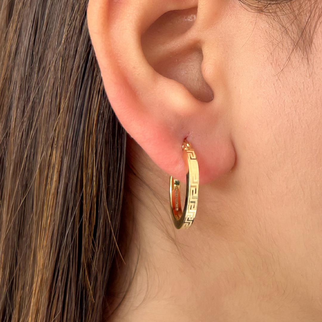 Classic Flat Meander Hoops