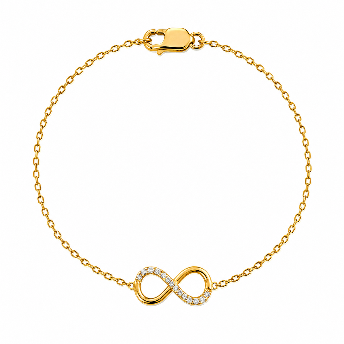 Diamond Infinity Bracelet