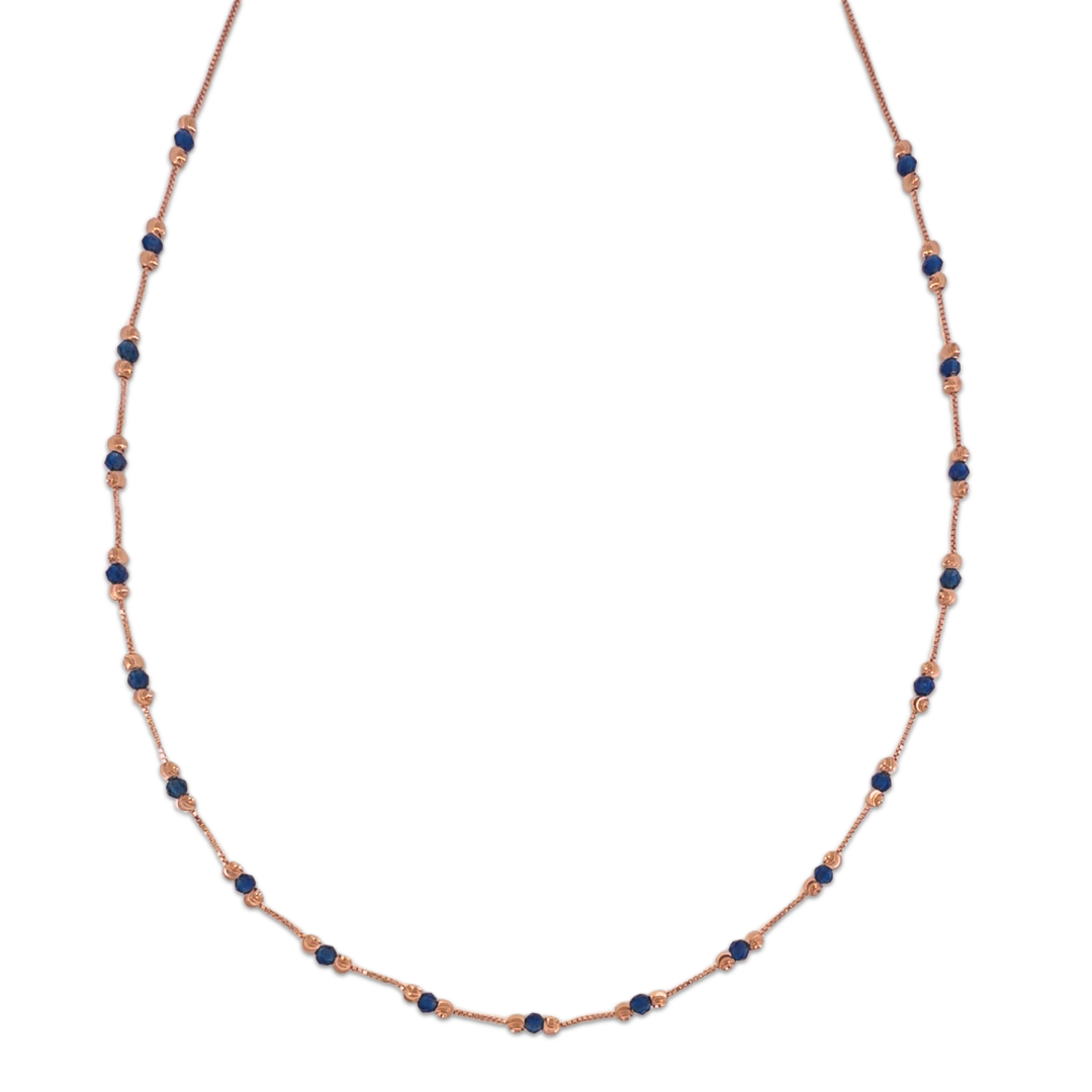 Blue Bead Necklace