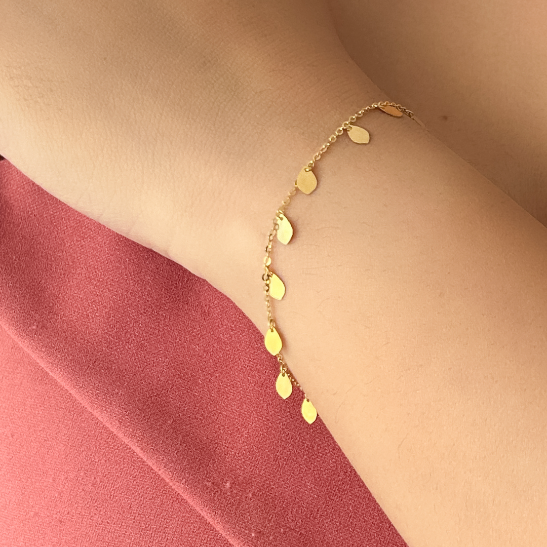 Dangler Leaf Bracelet