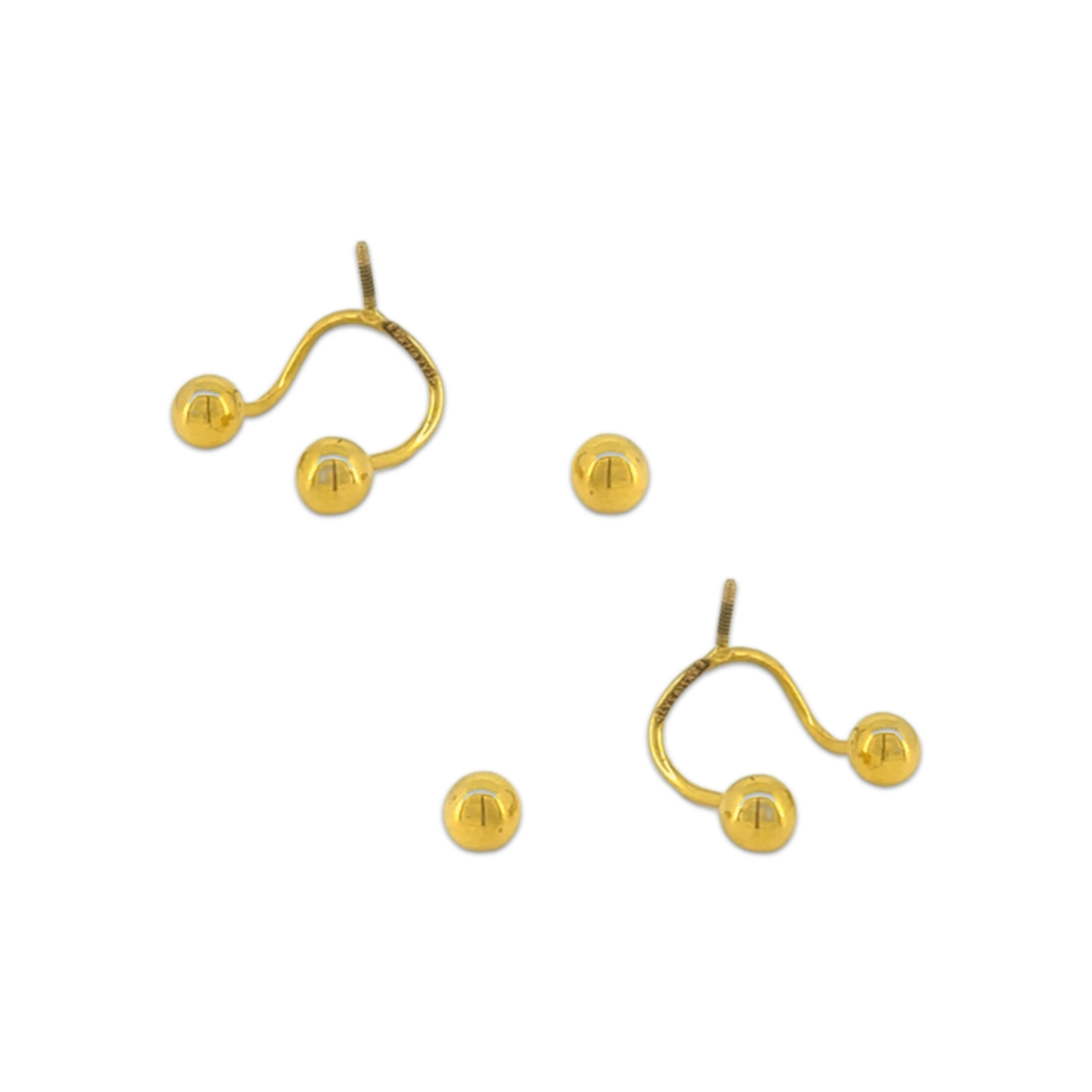 Double Sphere Ear Jacket