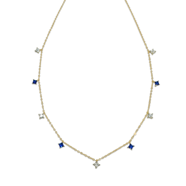 Dual Princess Floating Necklace