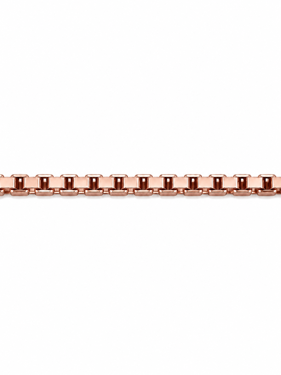 Medium Box Chain | Rose