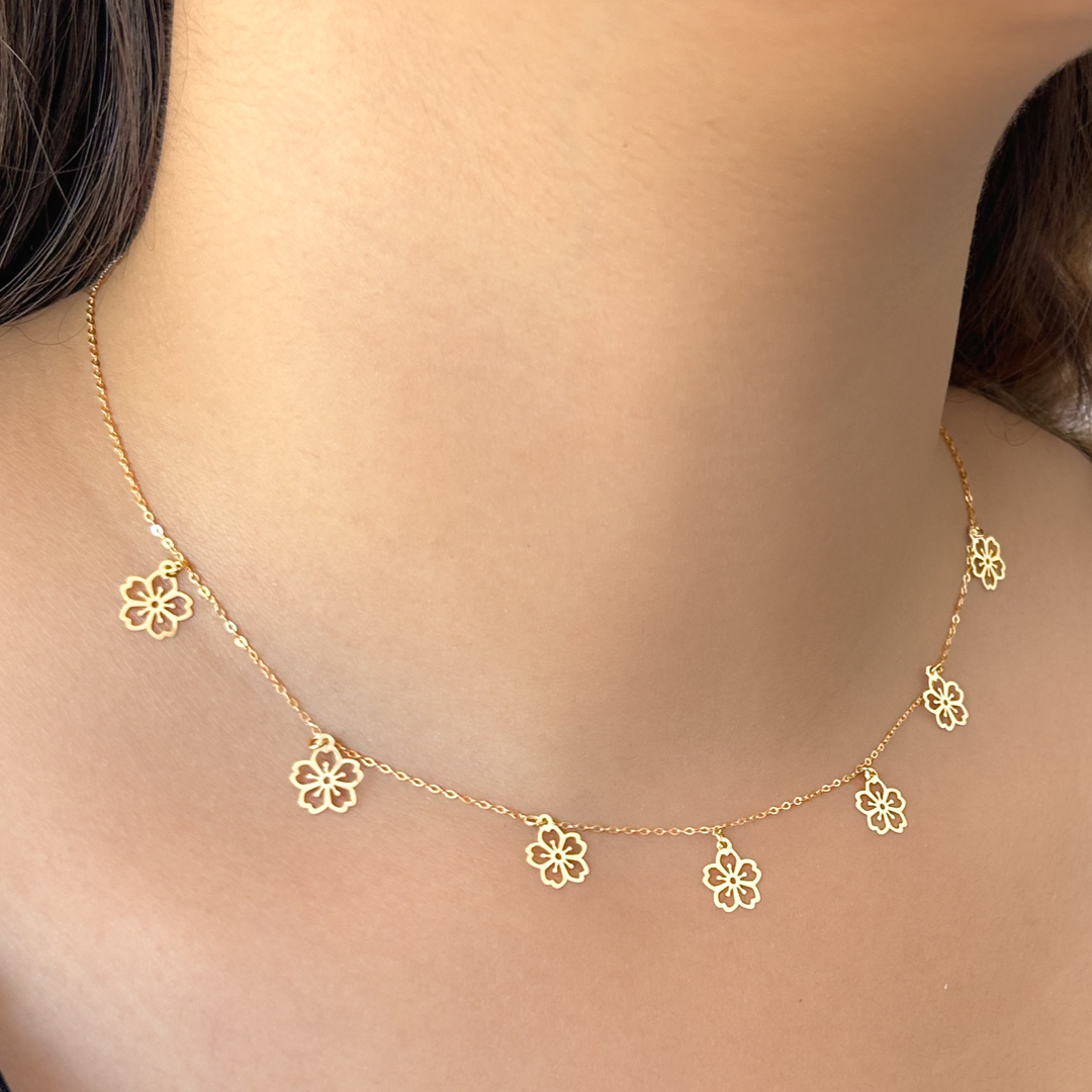 Fleur Charm Necklace