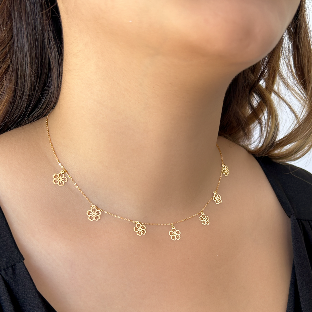 Fleur Charm Necklace