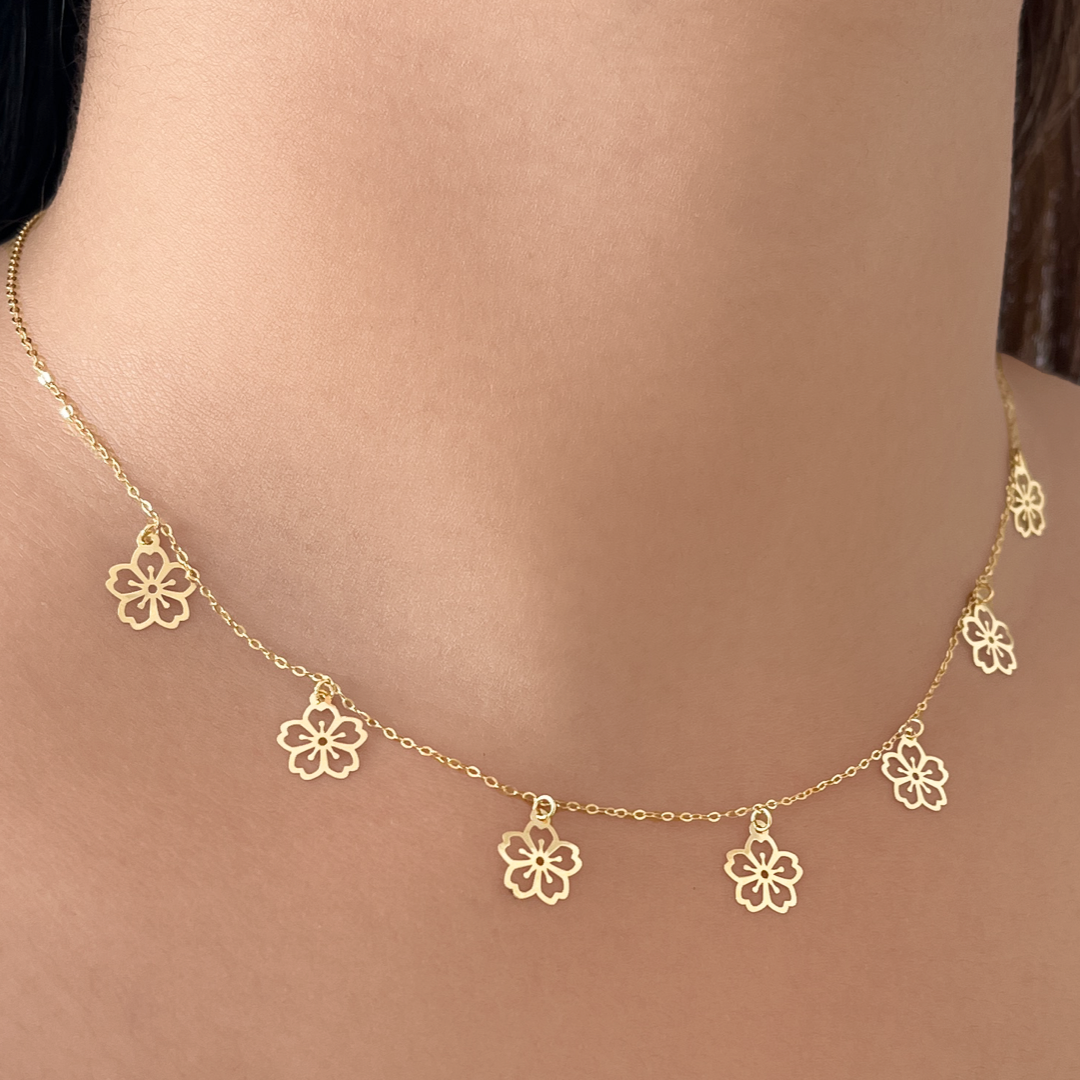 Fleur Charm Necklace