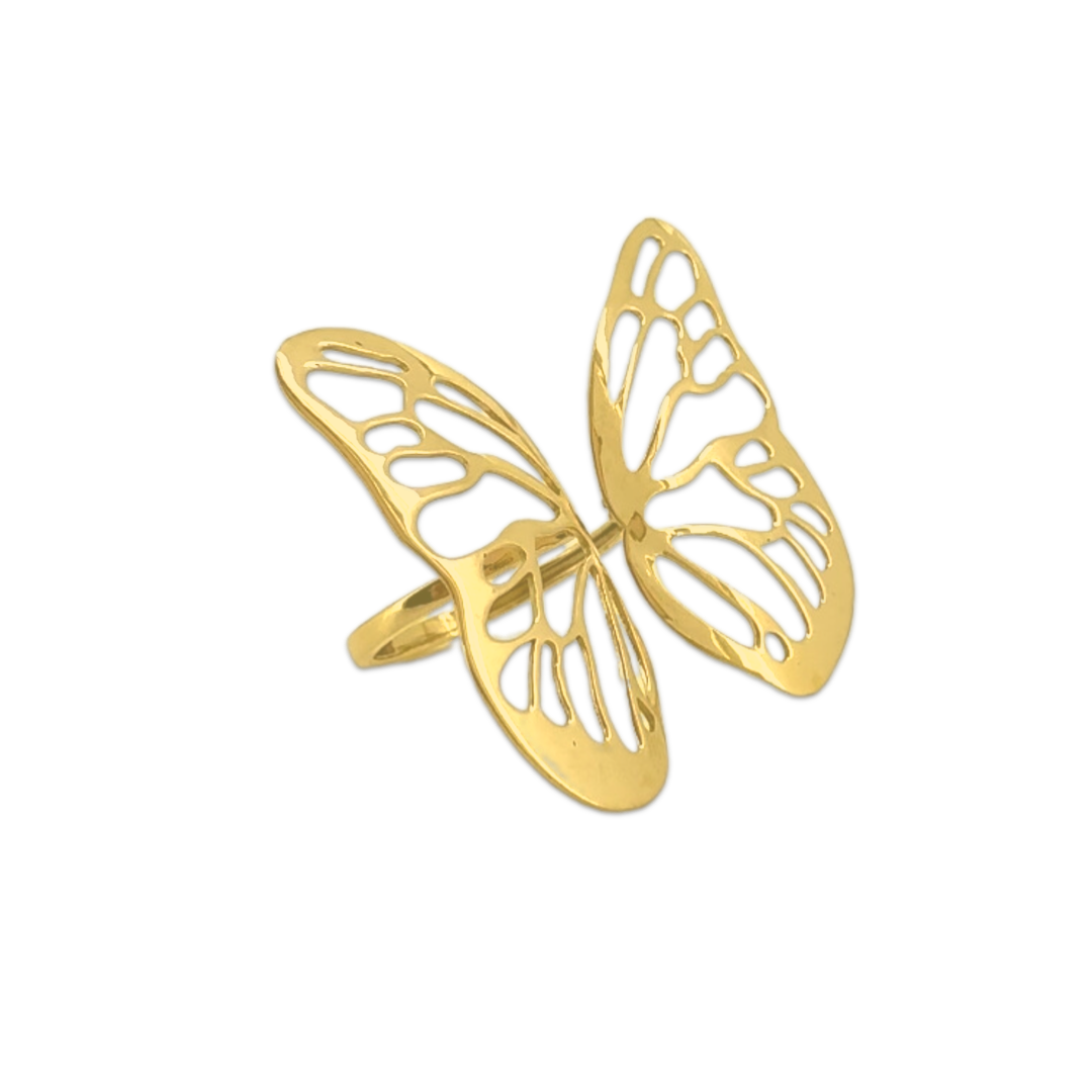 Flutter Ring | Yellow