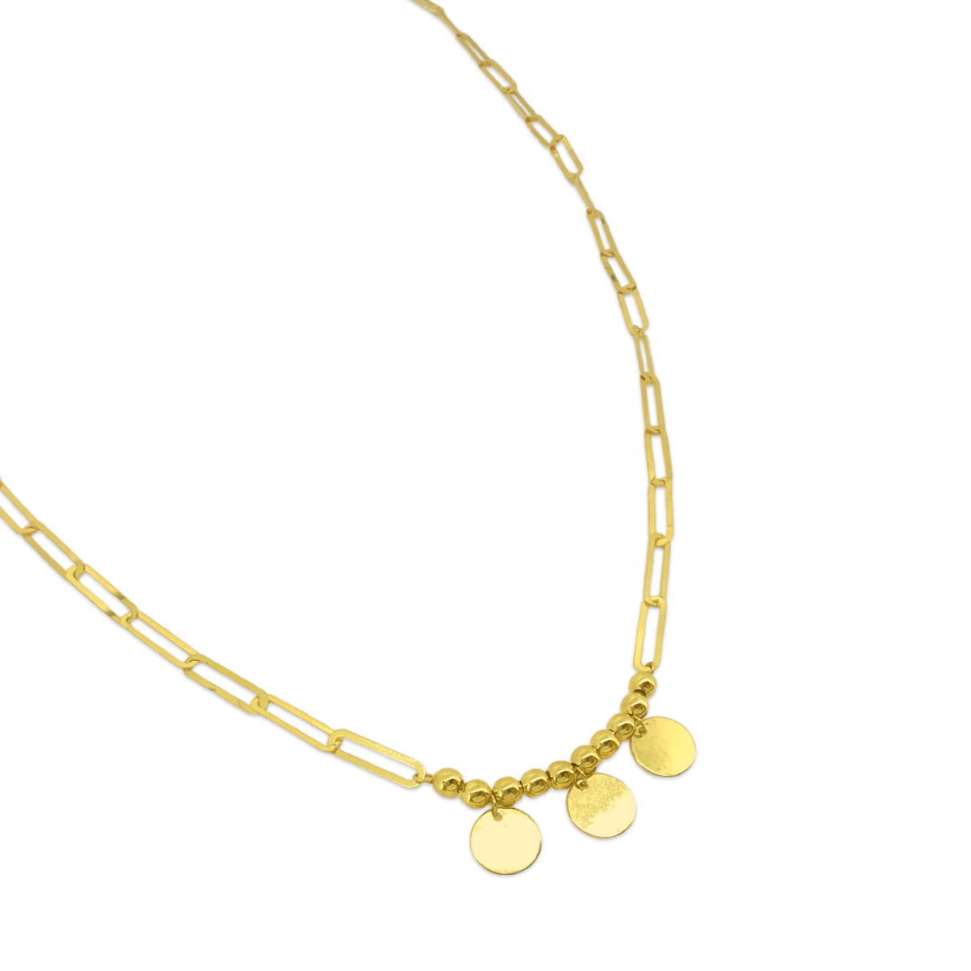 Clip & Coin Necklace