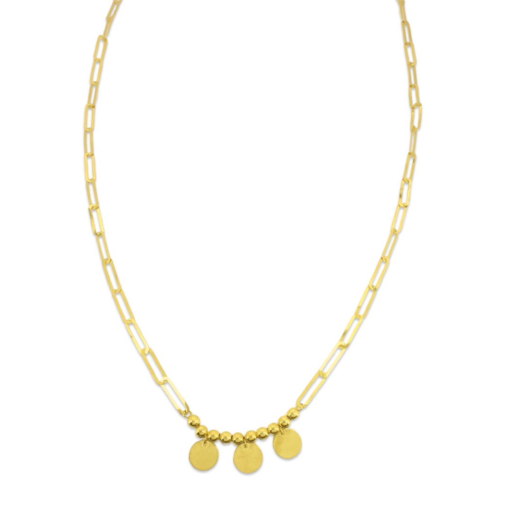 Clip & Coin Necklace