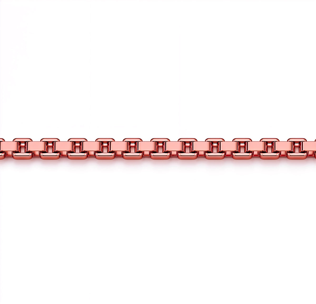 Thin Box Chain | Rose