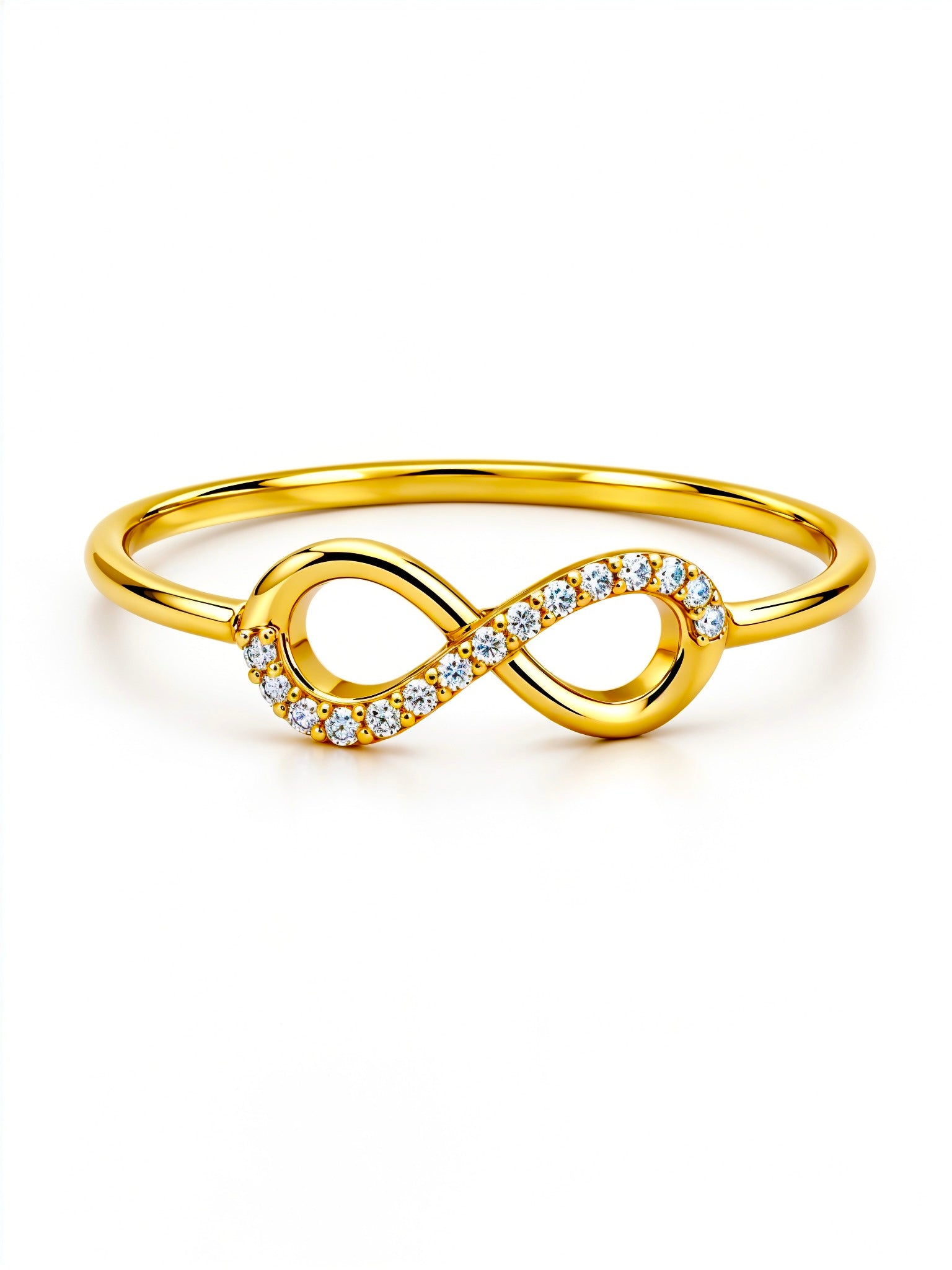 Diamond Infinity Ring