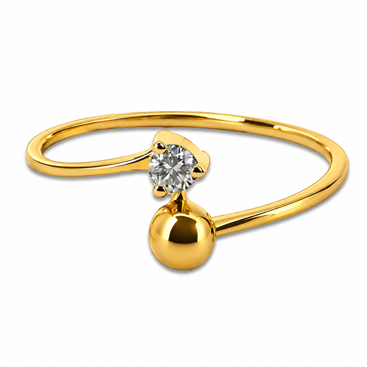 Diamond Sphere Band