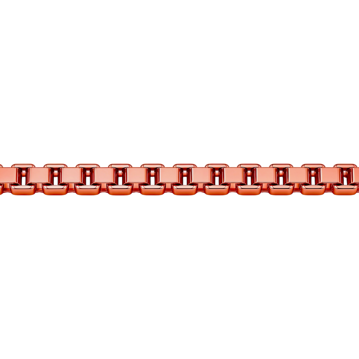 Medium Box Chain | Rose