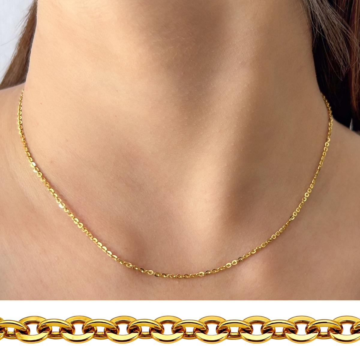 Thick Round Cable Chain
