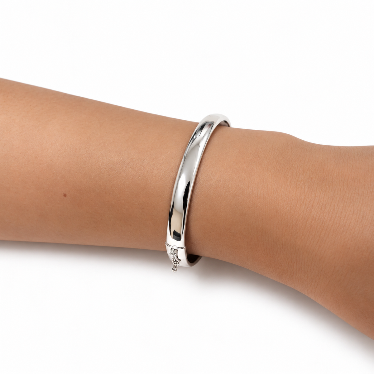 Thick Bangle Bracelet