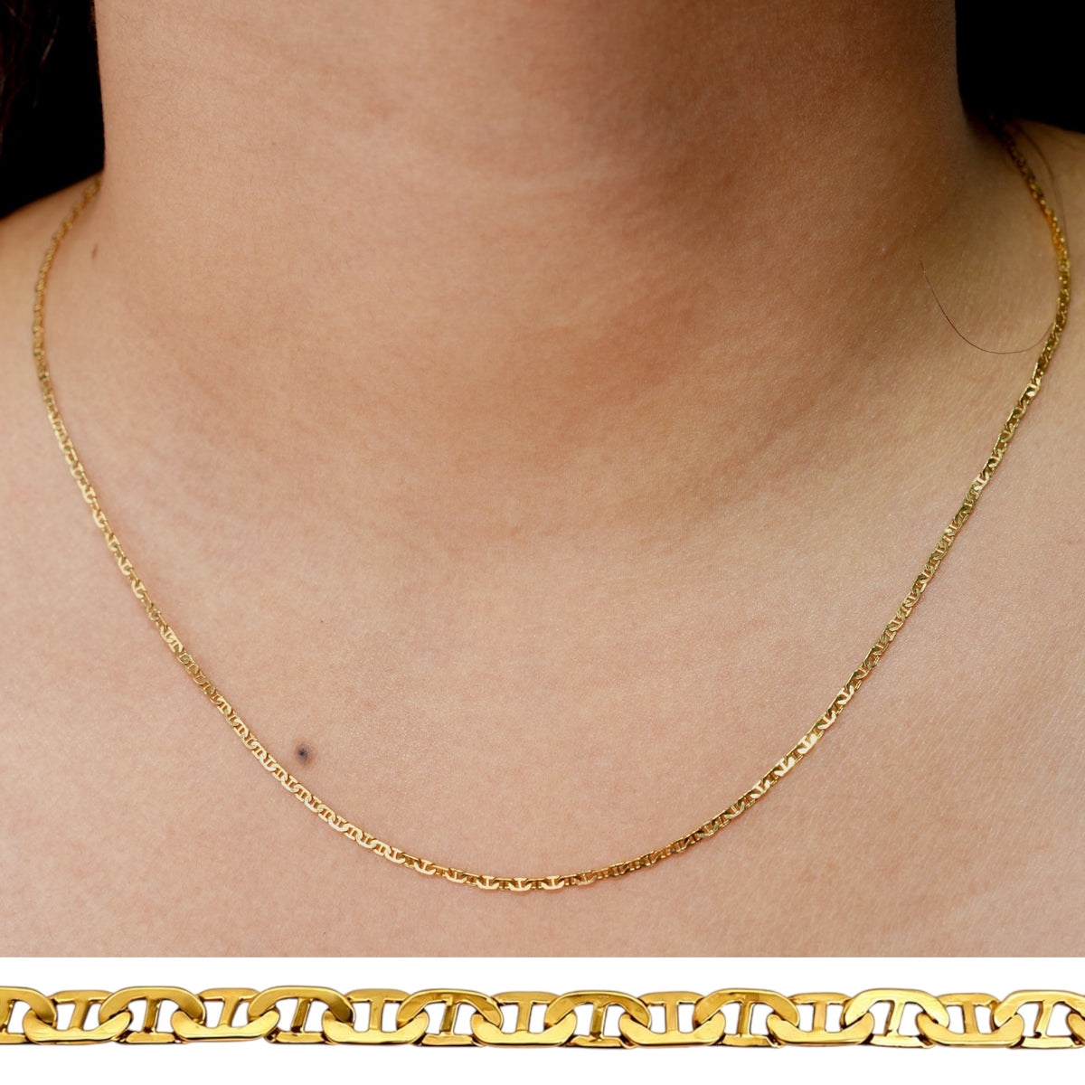 Flat Interlock Chain