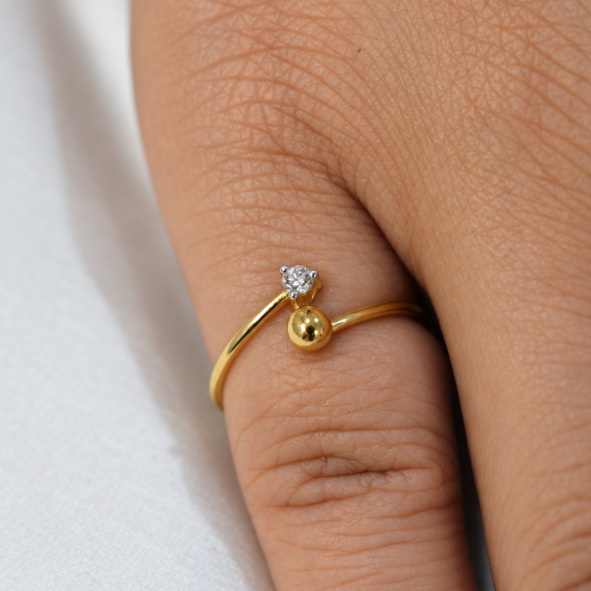 Diamond Sphere Band
