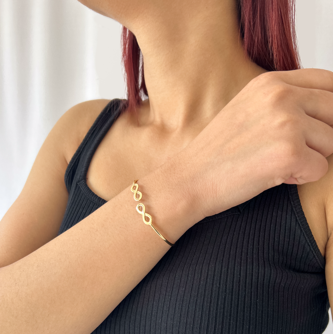 Infinity Open Bracelet