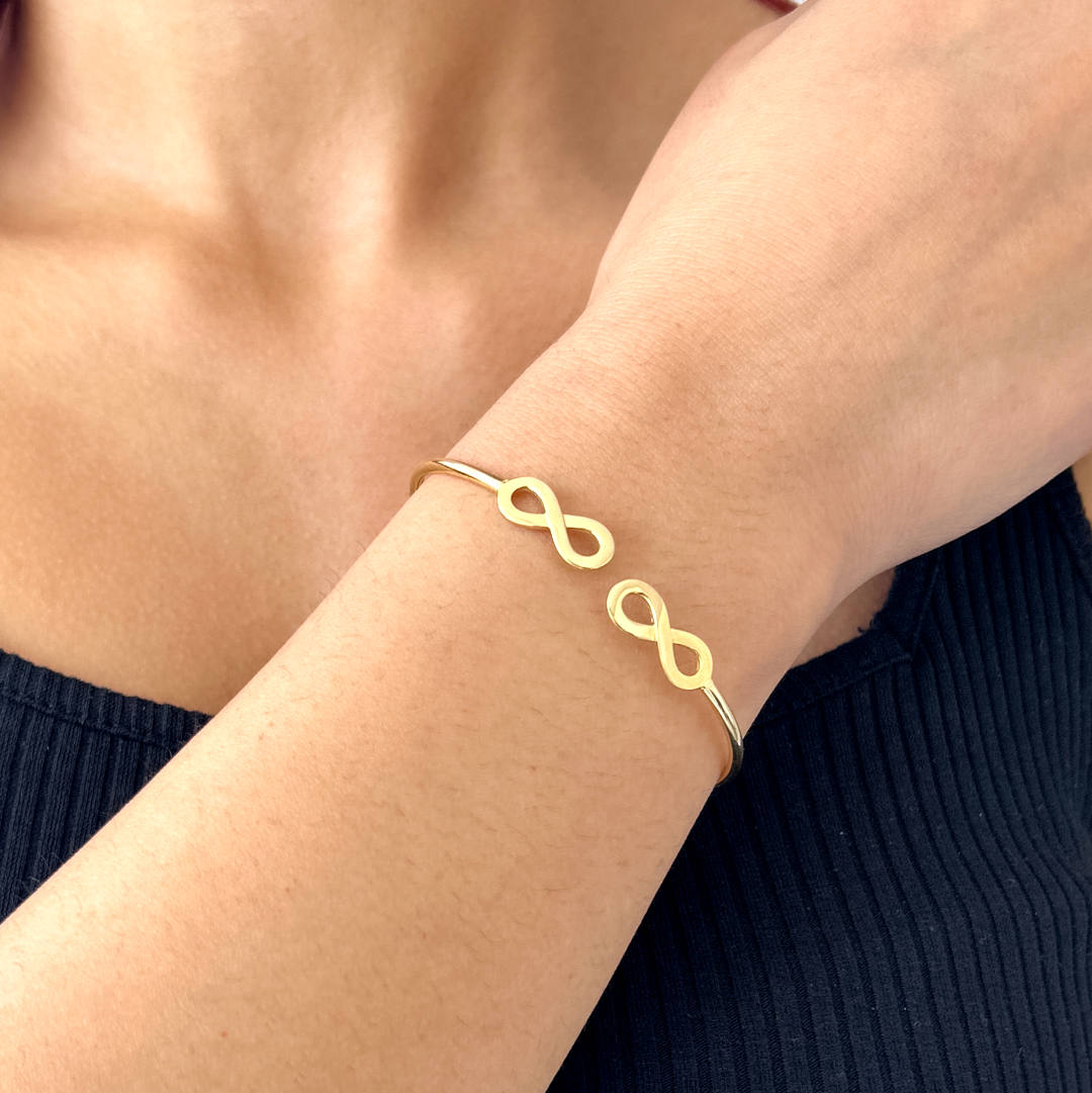 Infinity Open Bracelet