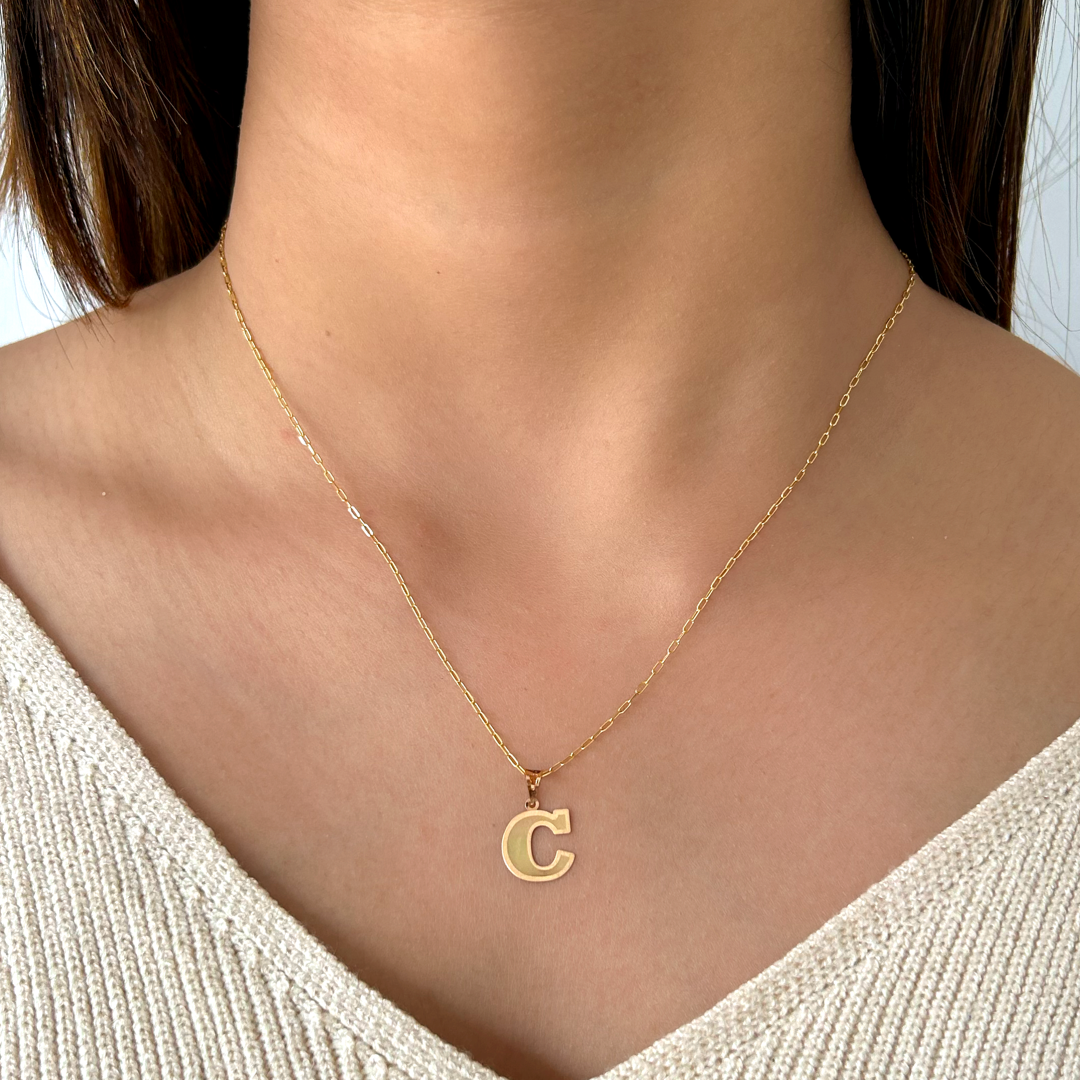 Classic Initial Pendant