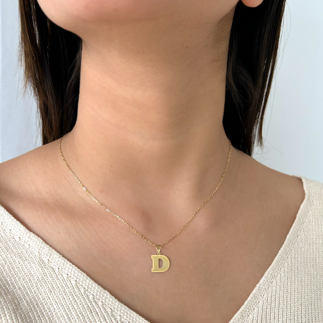 Classic Initial Pendant