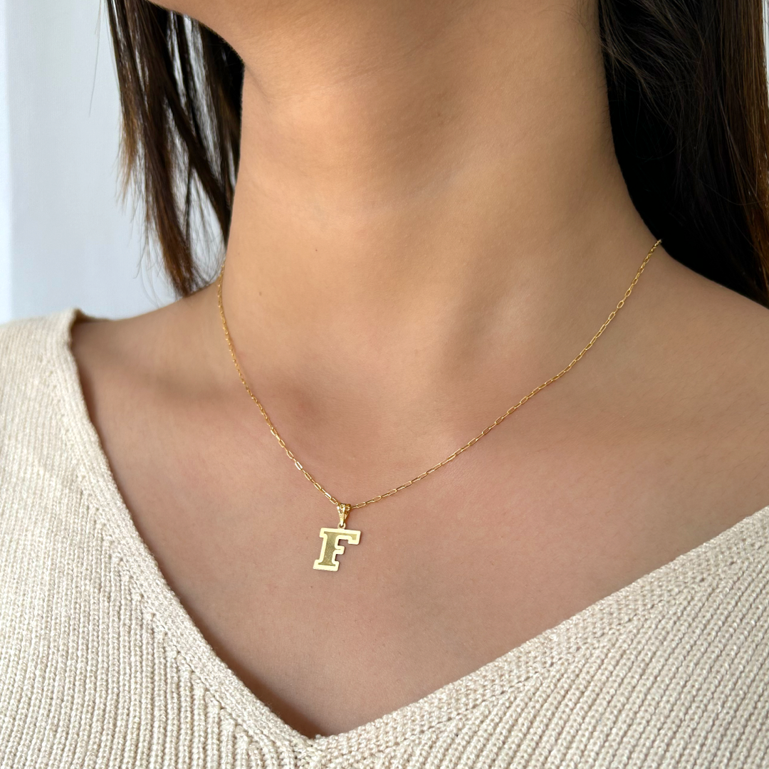 Classic Initial Pendant