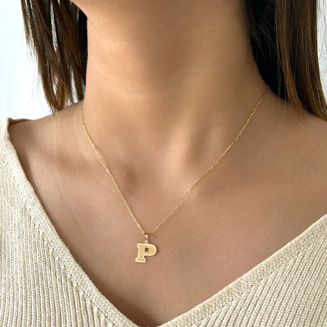 Classic Initial Pendant