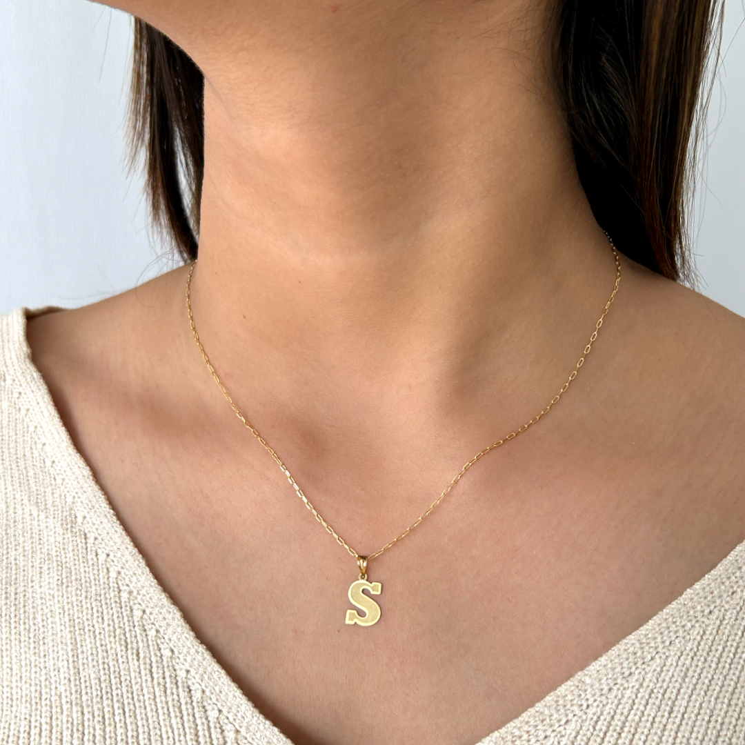 Classic Initial Pendant