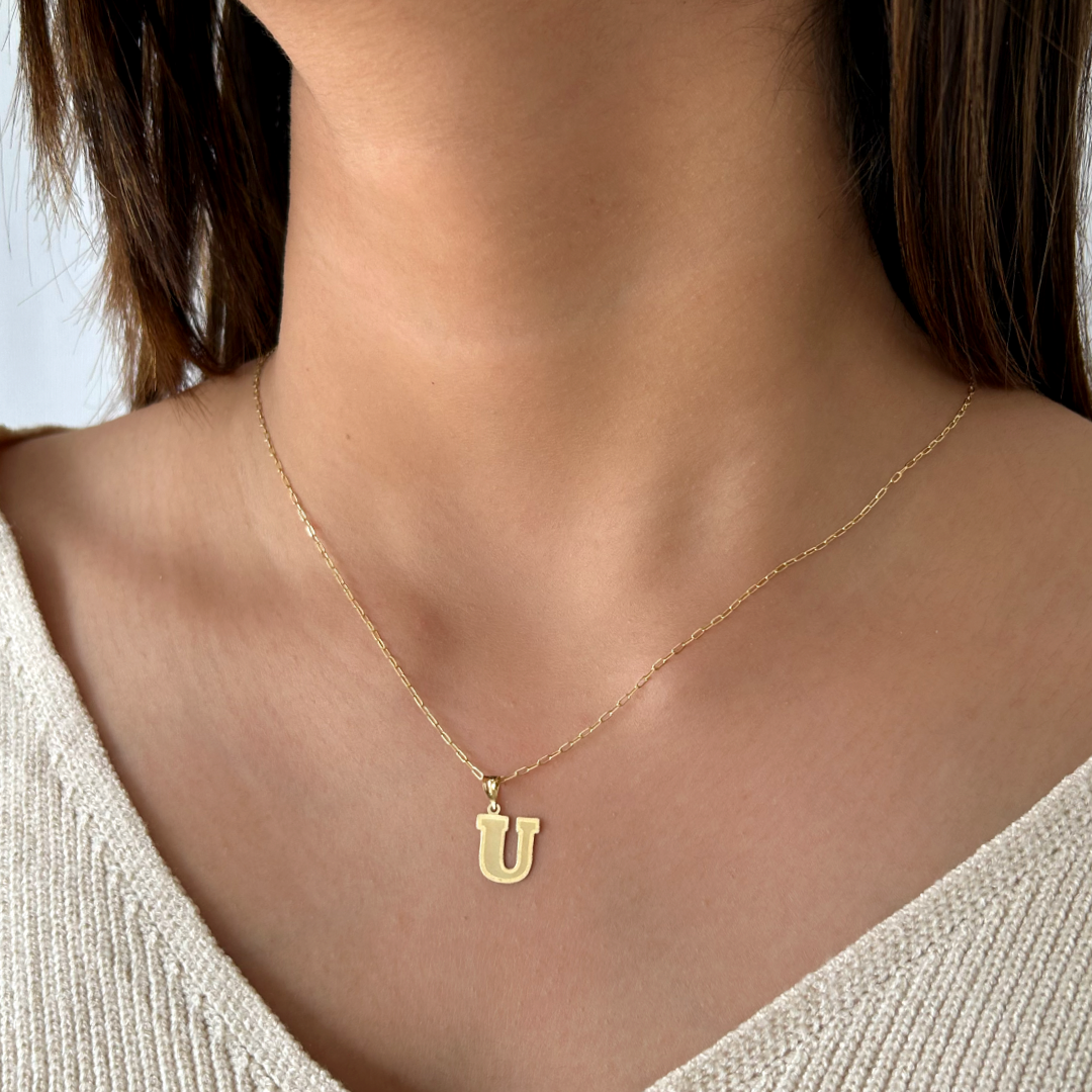 Classic Initial Pendant