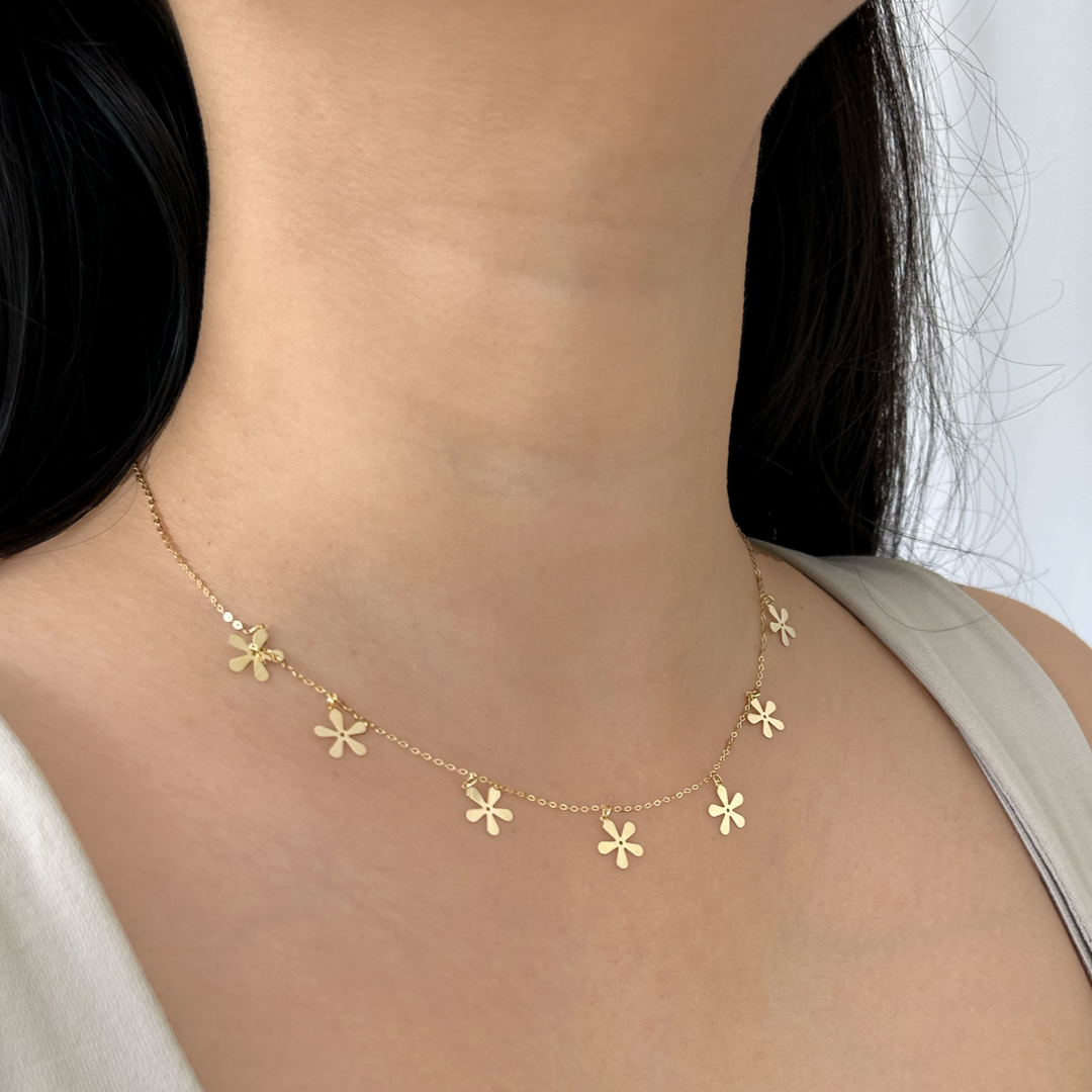 Jasmine Charm Necklace
