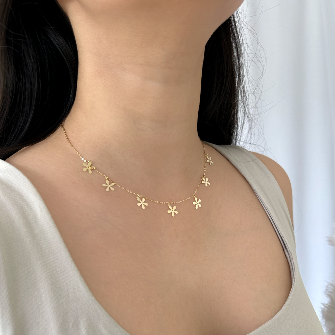 Jasmine Charm Necklace