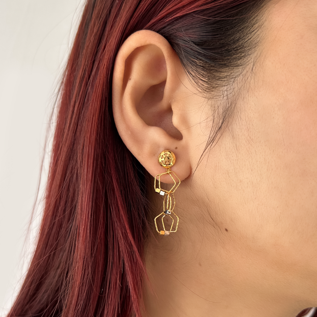 Rhombus Cube Sparkle Set