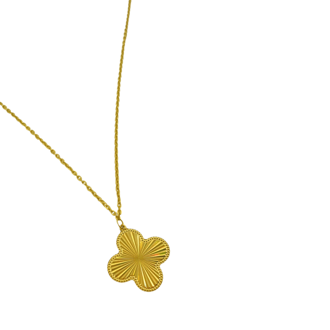 Sparkle Clover Necklace