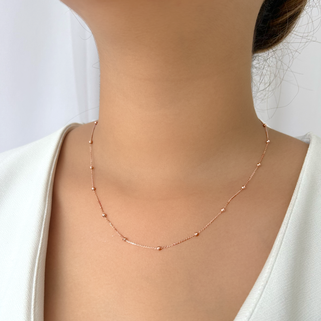 Sphere Cable Chain | Rose