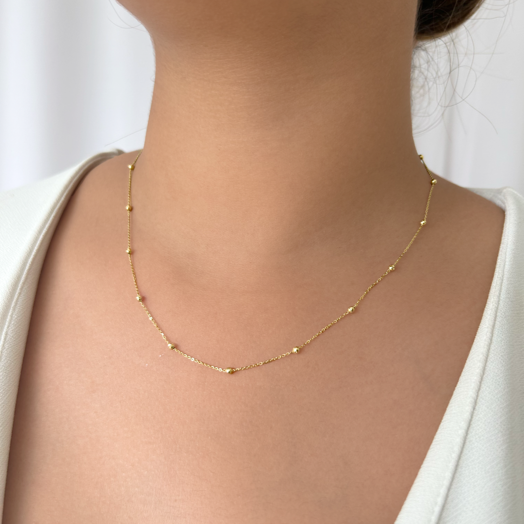 Buy 18K gold chains for women online Ladies Gold Chain Starkle