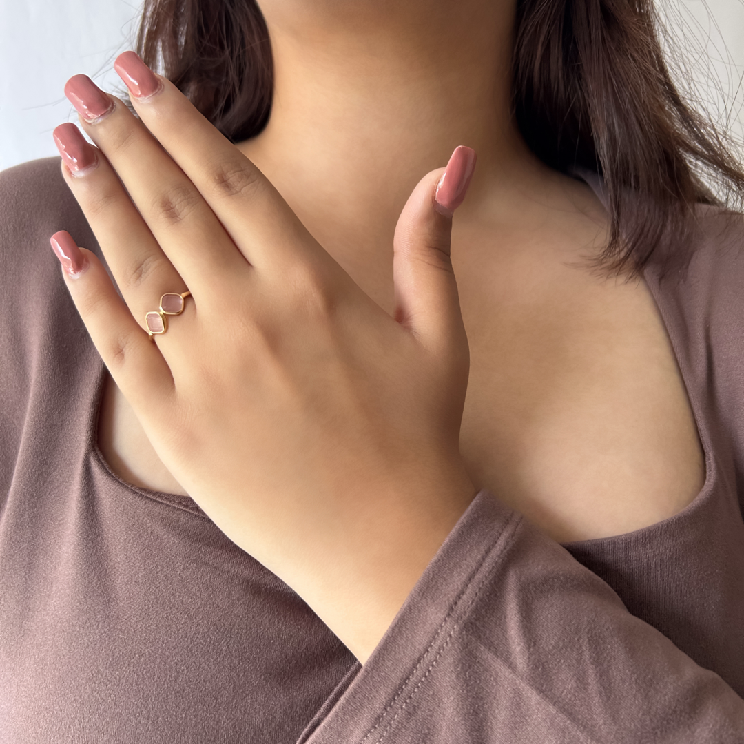 Dual Pink Rhombus Band