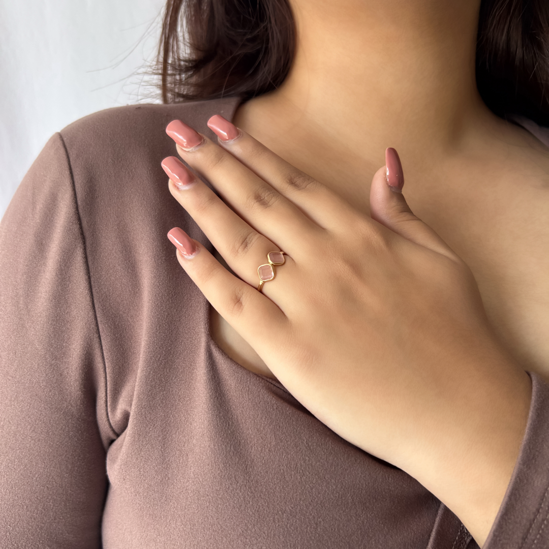 Dual Pink Rhombus Band