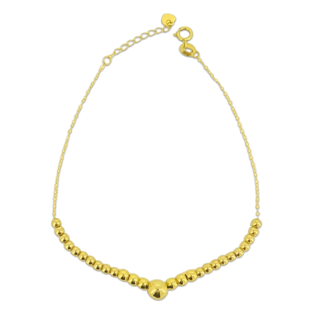 Mini Gold Ball Bracelet