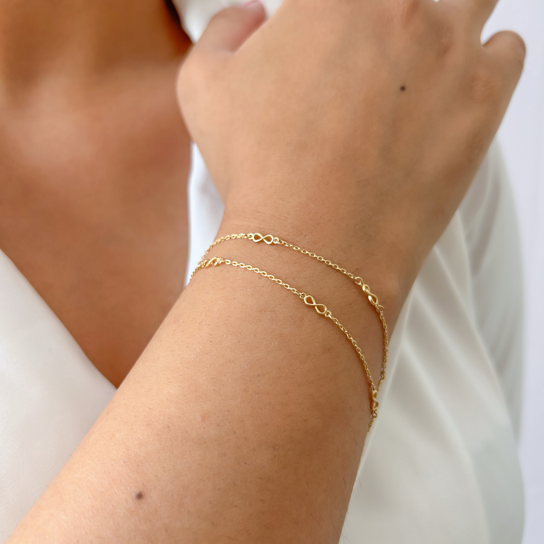 Dual Infinity Bracelet