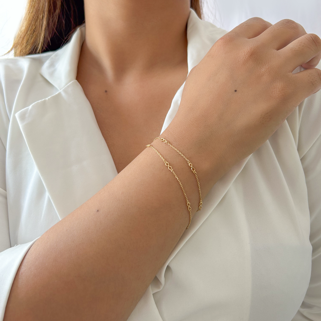 Dual Infinity Bracelet