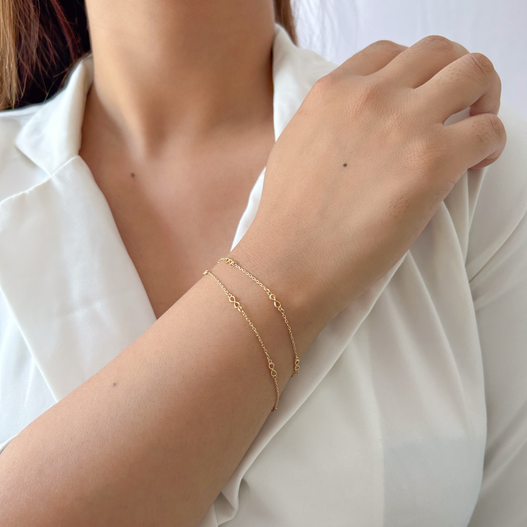 Dual Infinity Bracelet