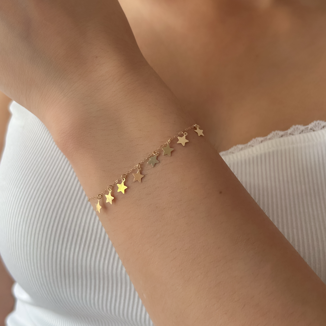 Dangler Star Charm Bracelet
