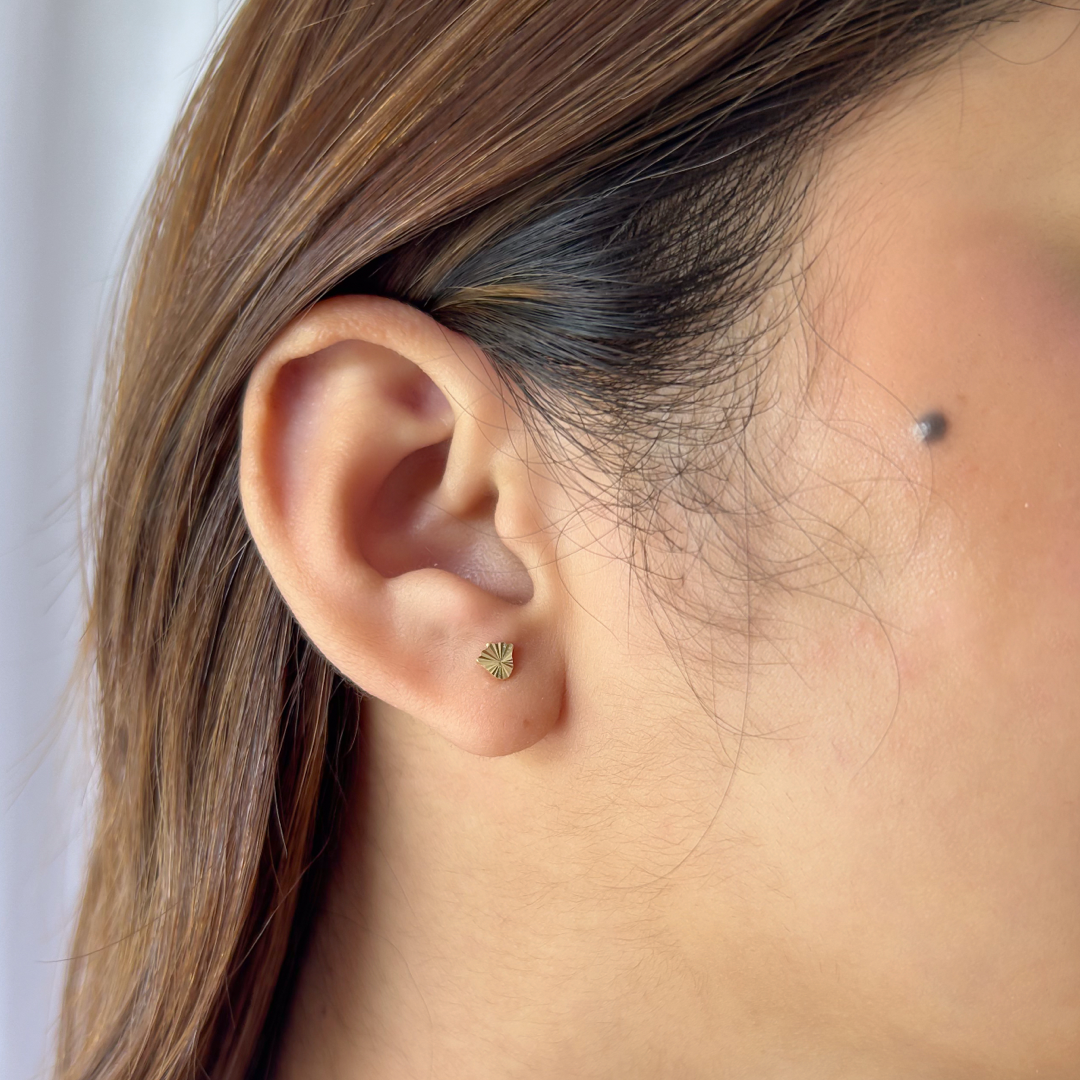Sparkle Tulip Studs