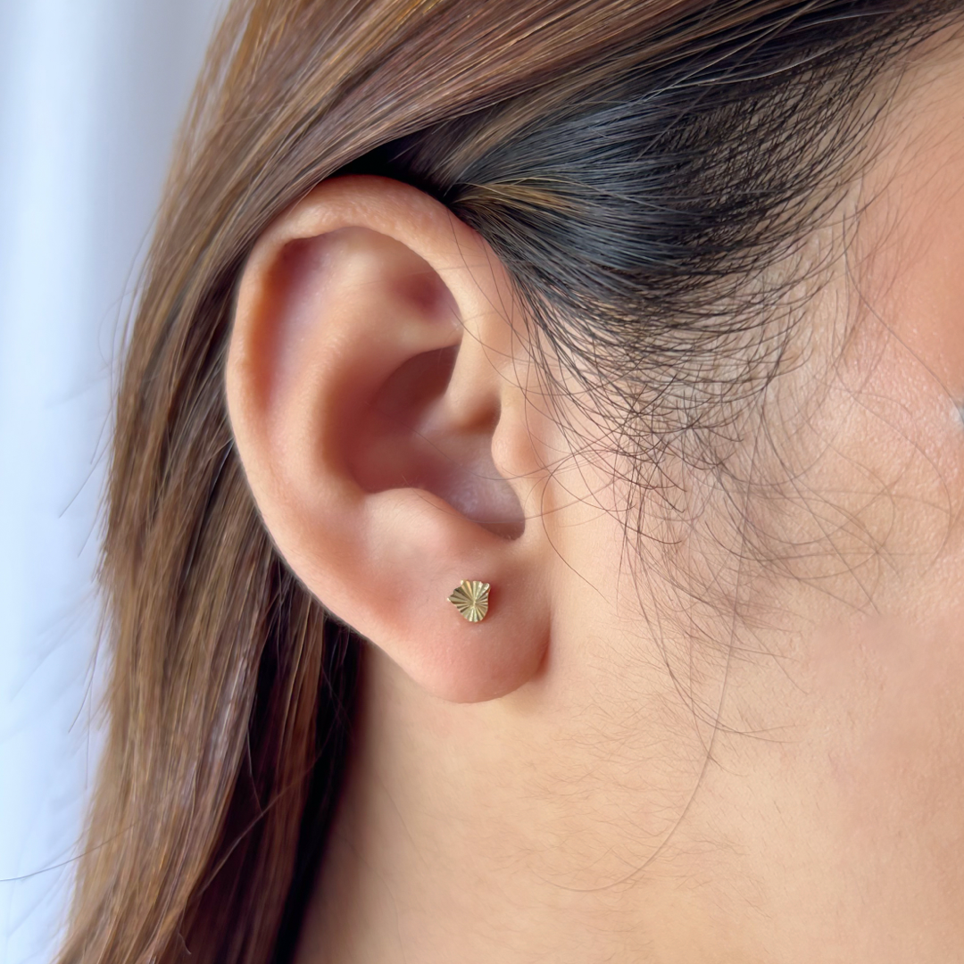 Sparkle Tulip Studs