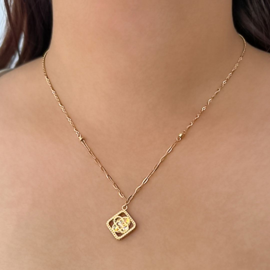 Petal Prism Necklace