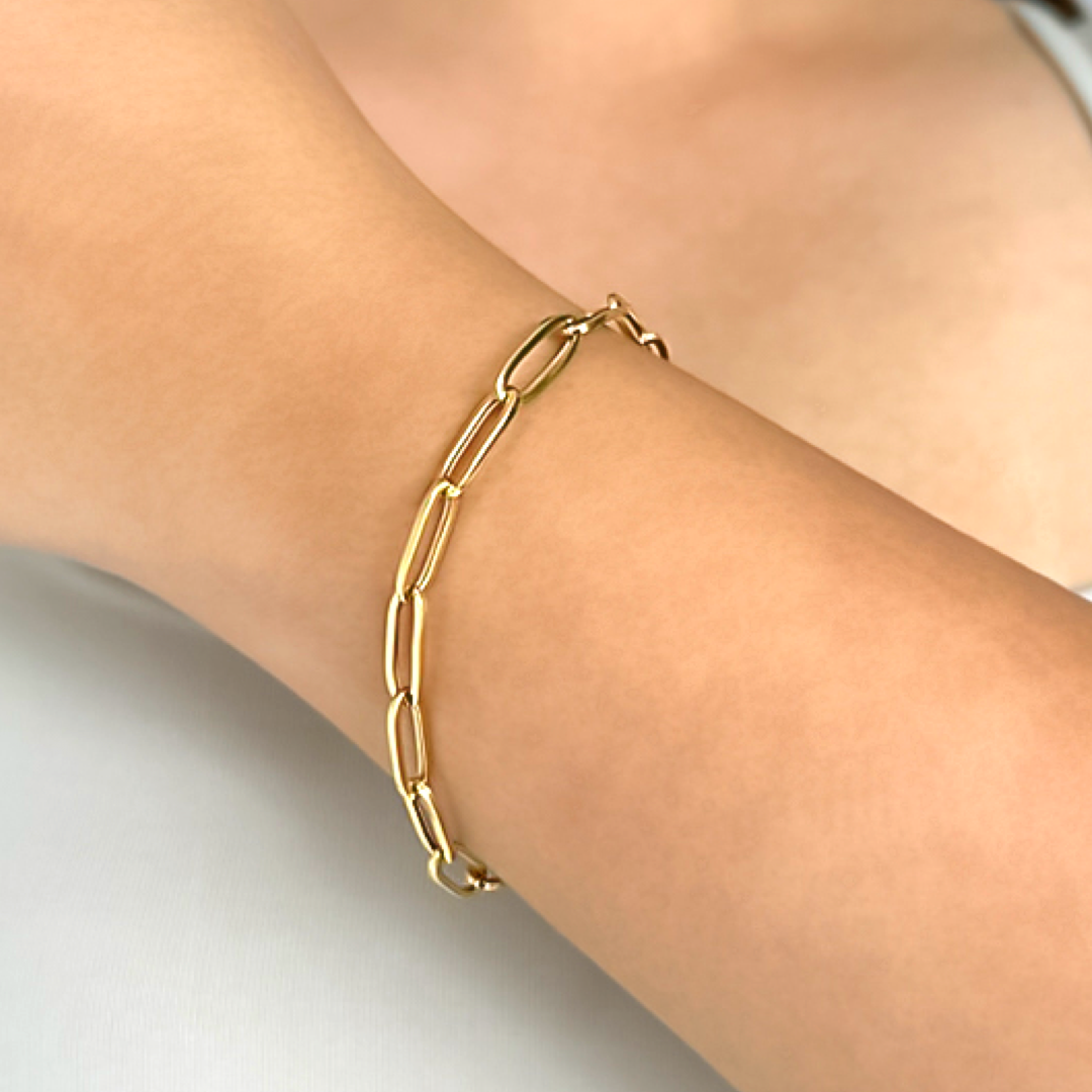 Classic Paperclip Bracelet